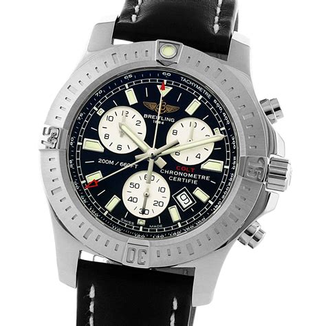 breitling chronomat colt ebay|copy Breitling colt chronograph watch.